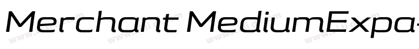 Merchant MediumExpa字体转换